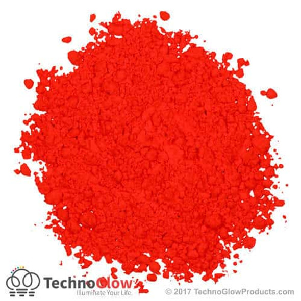 Rocket Red Fluorescent UV Powder