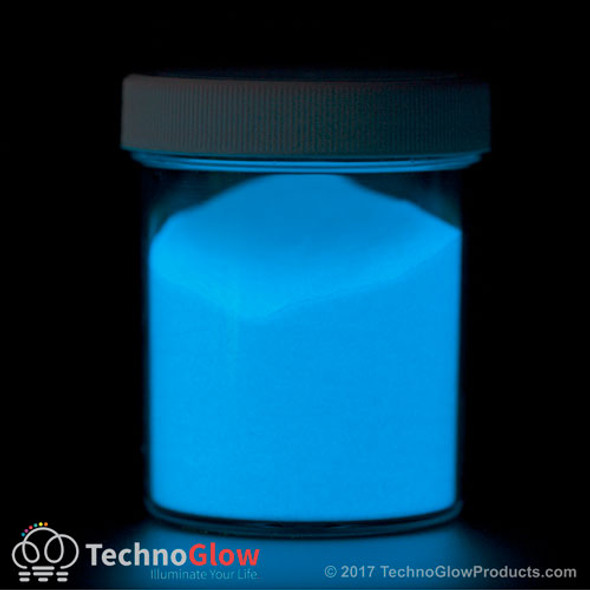 Blue photo luminescent powder strontium aluminate europium dysprosium.