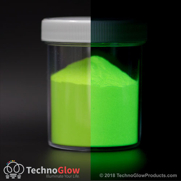 BAIYIYI Glow in The Dark Powder Pack of 24 Luminous Pigment Powder