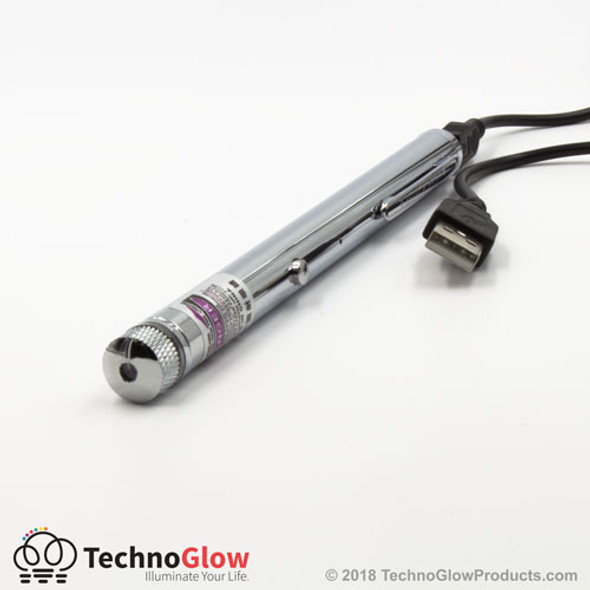 405nm rechargeable purple laser pen