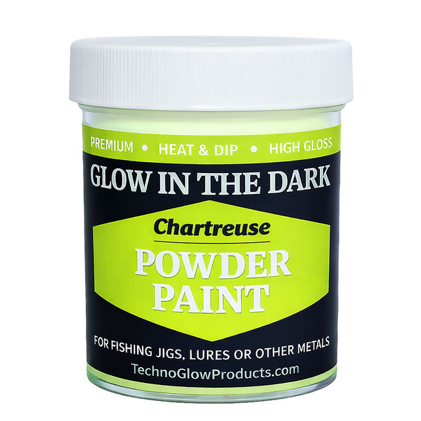Chartreuse Glow in the Dark Powder Paint
