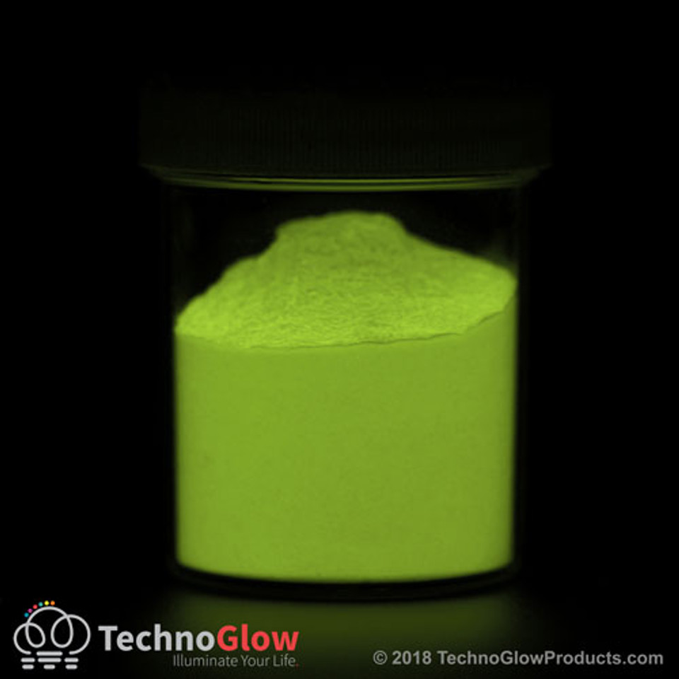 Green Zinc Sulfide Glow Powder Techno Glow