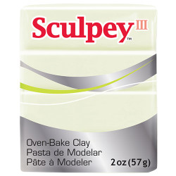 Sculpey III Polymer Clay 2oz Glow in The Dark