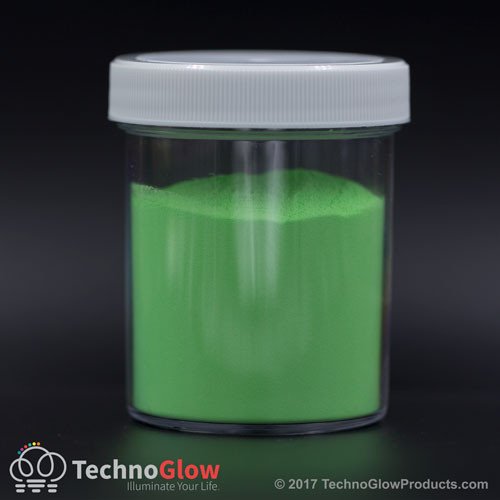 Phosphorescent Glow in the Dark Powder Pigment - Green