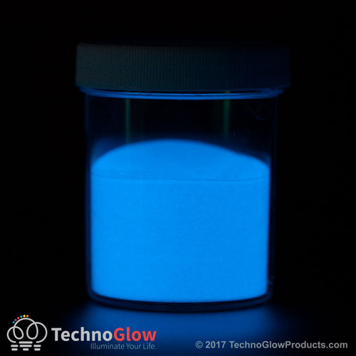 Blue Glow in the Dark Powder Pigment Resin Online – JustResin International