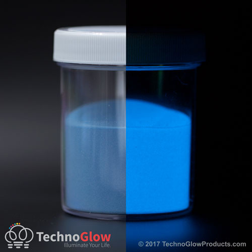 Fluorescent Blue Glow in the Dark Powder