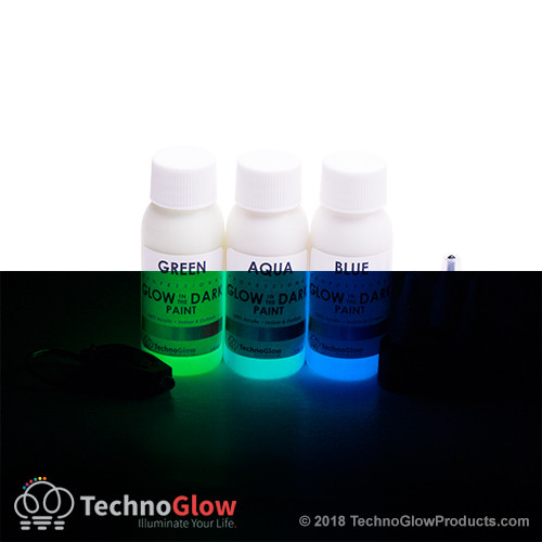 Peinture Fluorescente UV : Sprays, Pots et Stylo Lumineux - Glow Colors