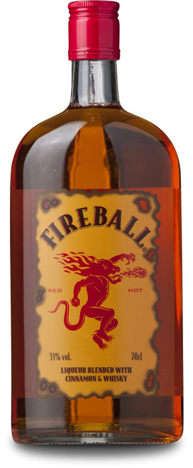 Fireball Whisky Liqueur 33%, 70 cl