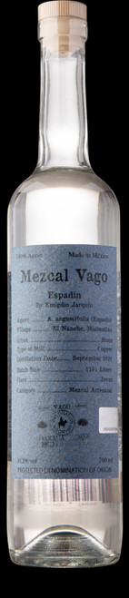 Mezcal Vago Espadin Lot E-33 , 70 cl