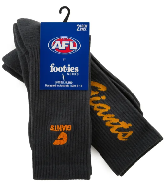 GIANTS Foot-ies Sneaker Socks 2-Pack
