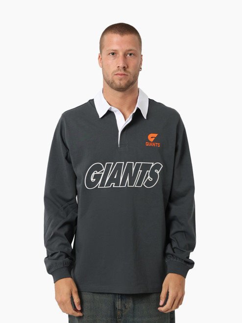 GIANTS Charcoal  Rugby Polo