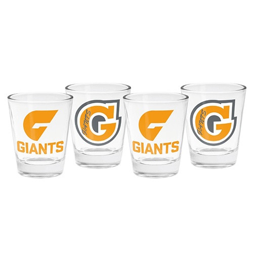 GIANTS 4 Pack Shot Glasses