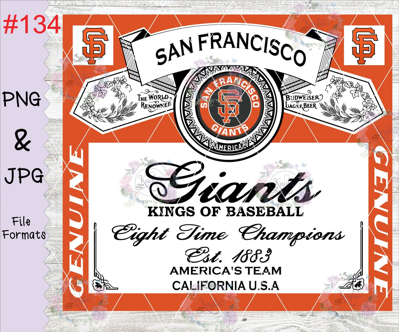San Francisco Giants Vintage SVG, Giants Vintage Logo