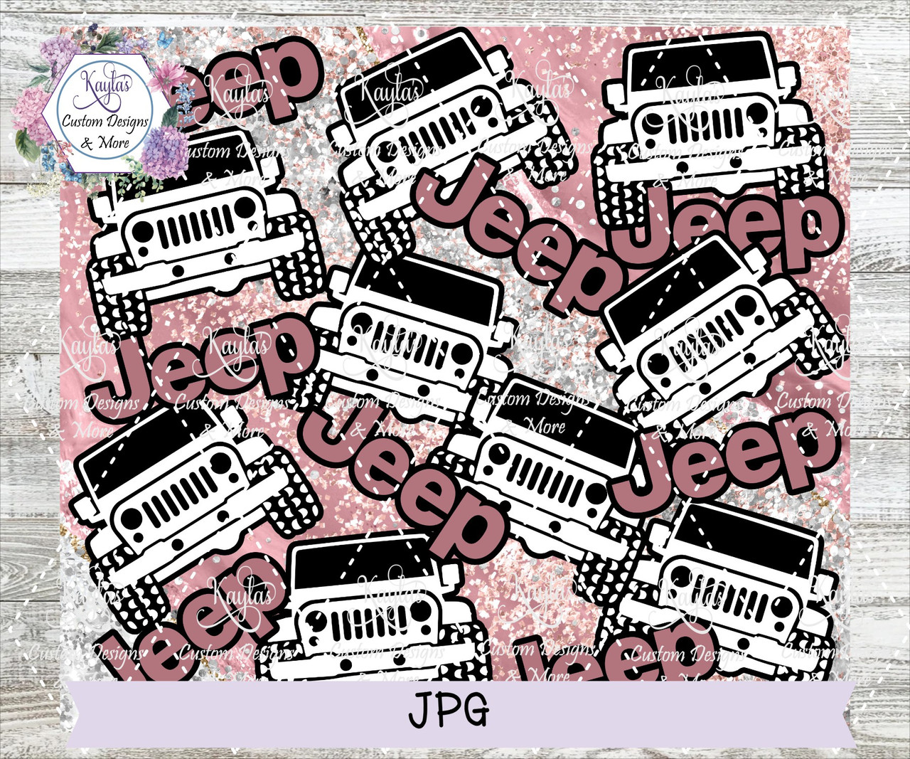 Jeep Hair Don't Care Sublimation Tumbler Design, Jeep Girl 20oz