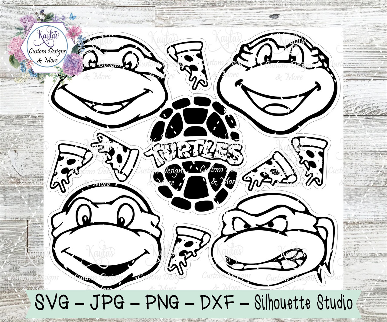 Teenage Mutant Ninja Turtles Burst Tumbler Template Digital Download teenage-mutant-ninja-turtles-burst-tumbler-template-digital-download