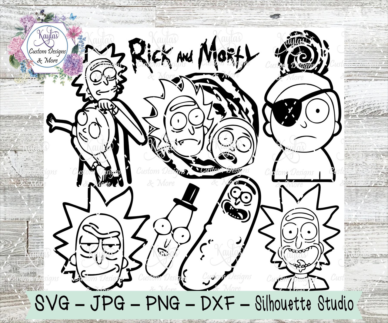 Rick and Morty Burst Tumbler Template Digital Download rick-and-morty-burst-tumbler-template-digital-download