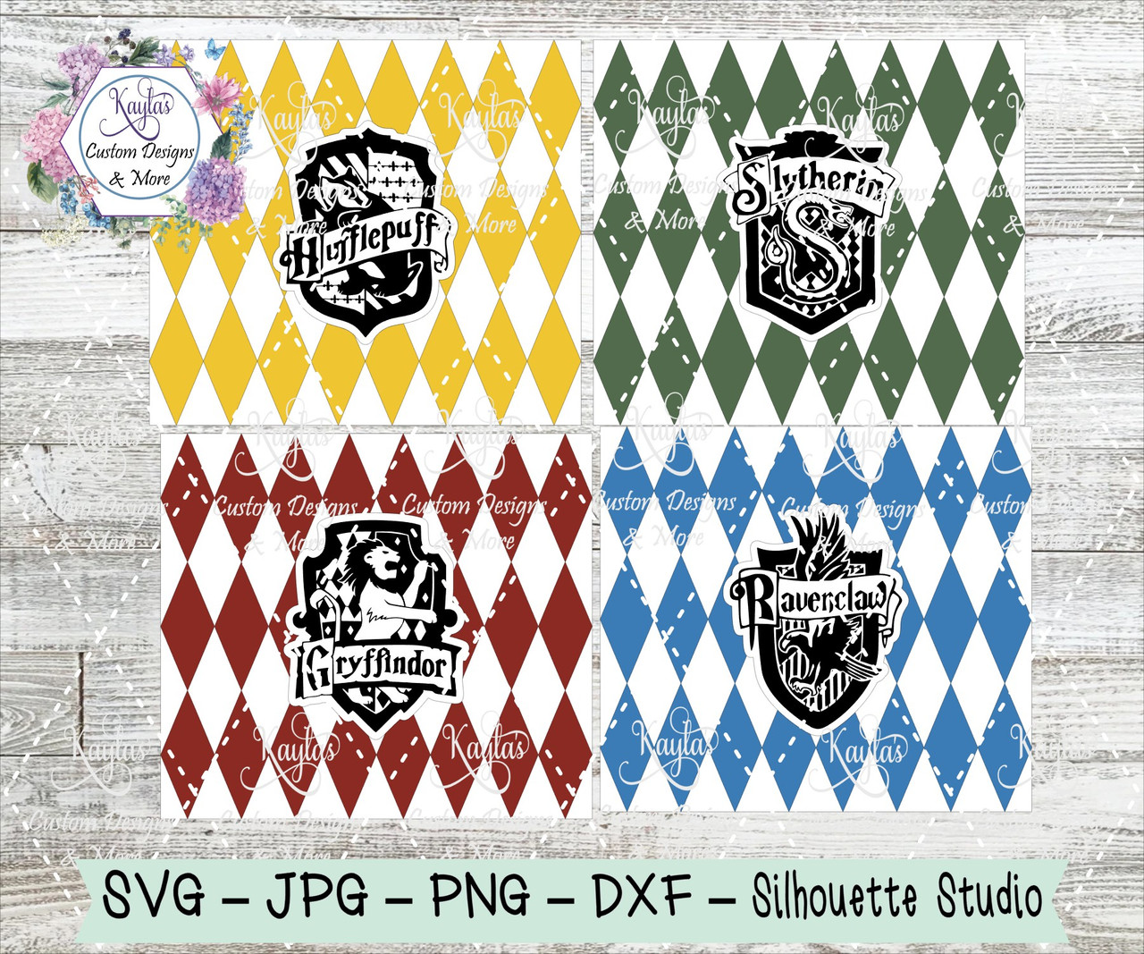 Harry Potter Houses Argyle Tumbler Template Digital Download harry-potter-houses-argyle-tumbler-template-digital-download