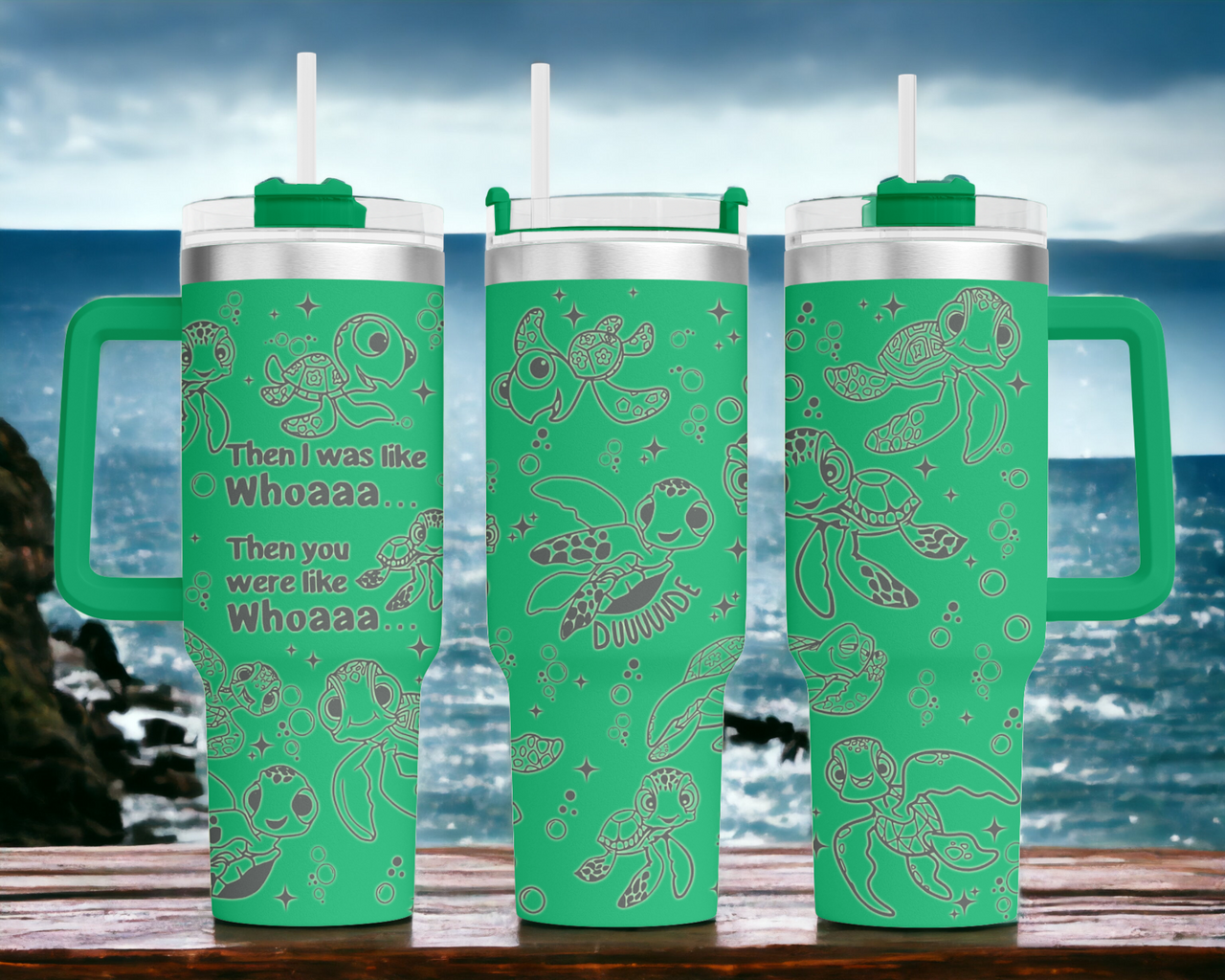 Create Your Own Tumbler 40oz, 30oz Tumbler, Full Wrap Engraved Stanley,  Quencher 2.0 Water Bottle, Laser Engraved Cup, Custom Engraved - Kayla's  Custom Designs