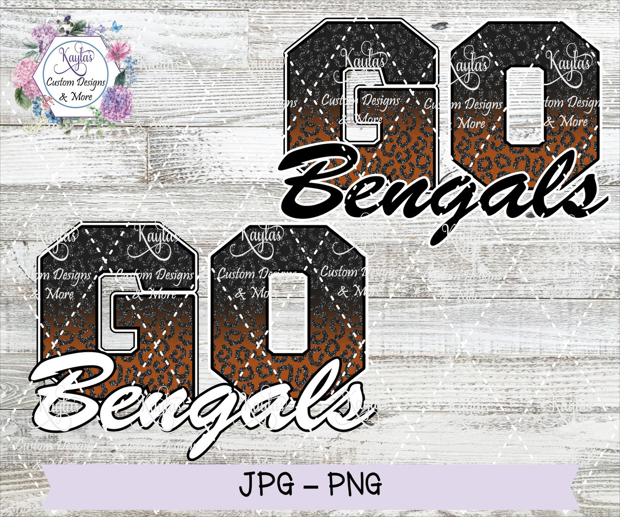 Cincinnati Bengals GO BENGALS Digital Download