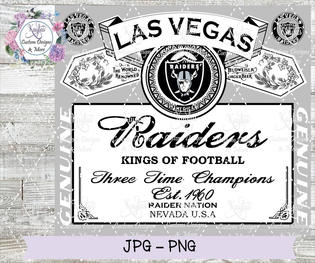 Drea's Designs - Las Vegas Raiders Tumbler. Message me to