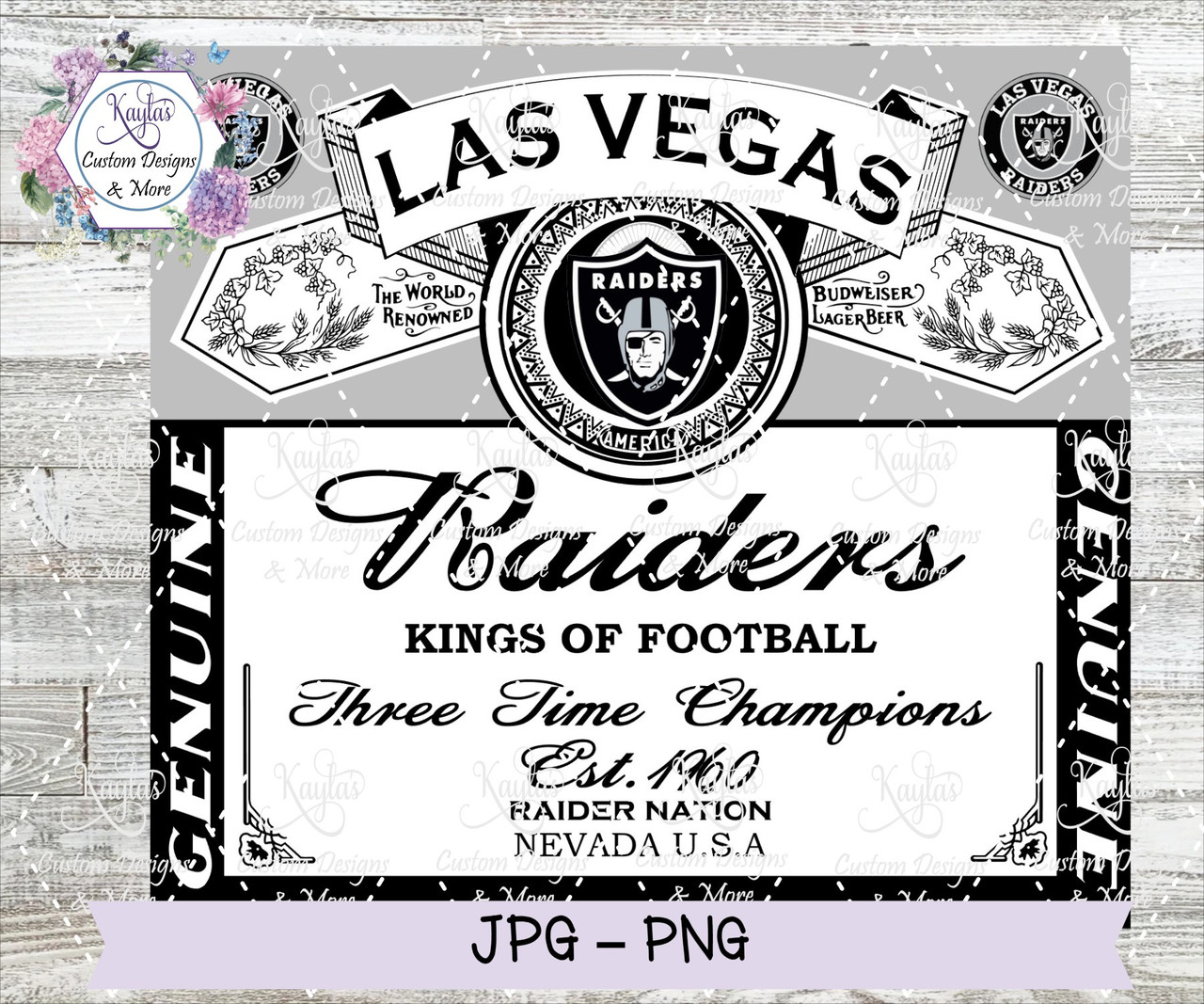 Las Vegas Raiders Pumpkin Stack 31 Leaner