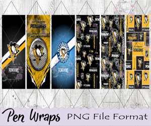 Pittsburgh Penguins Pen Wraps Digital Download