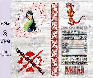 Princess Mulan Can Style Digital Download Princess Mulan Can Style Digital Download