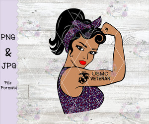 Rosie The Riveter Marines Veteran Digital Download Rosie The Riveter Marines Veteran Digital Download