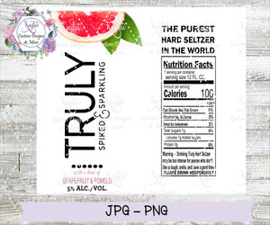 Truly Grapefruit & Pomelo  Digital Download