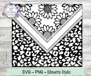 Sunflower Leopard "V" Shape Burst Tumbler Template Digital Download Sunflower Leopard "V" Shape Burst Tumbler Template Digital Download