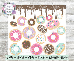Donut Burst Tumbler Template Digital Download Donut Burst Tumbler Template Digital Download