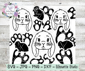 Lop Bunny Burst Tumbler Template Digital Download Lop Bunny Burst Tumbler Template Digital Download