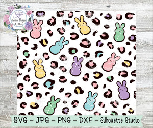 Bunny Leopard Print Burst Tumbler Template Digital Download Bunny Leopard Print Burst Tumbler Template Digital Download