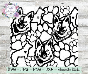 Blue Heeler Burst Tumbler Template Digital Download Blue Heeler Burst Tumbler Template Digital Download