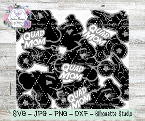 Quad / Quad Mom Burst Tumbler Template Digital Download Quad / Quad Mom Burst Tumbler Template Digital Download