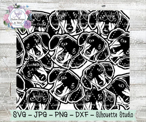 Dachshund Burst Tumbler Template Digital Download