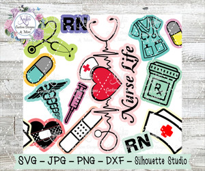 Nurse Life Burst Tumbler Template Digital Download Nurse Life Burst Tumbler Template Digital Download