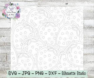 Strawberries with Heart Seeds Burst Tumbler Template Digital Download Strawberries with Heart Seeds Burst Tumbler Template Digital Download