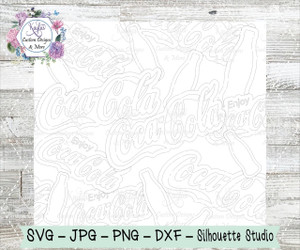 Copy of Coca Cola Burst Tumbler Template Digital Download Copy of Coca Cola Burst Tumbler Template Digital Download
