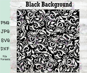 Leather Tooling Flourish Feather Pattern Digital Download-1 Leather Tooling Flourish Feather Pattern Digital Download-1