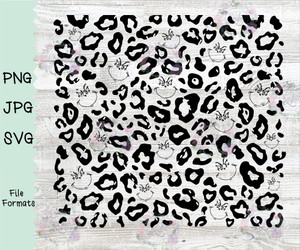 Grinch Leopard Print Digital Download Grinch Leopard Print Digital Download