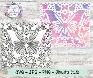 Butterfly and Hearts Digital Download Butterfly and Hearts Digital Download