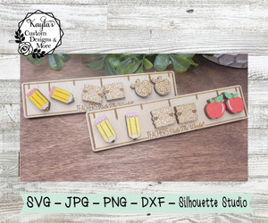 Teachers Rule The World Studs and Ruler Earrings Digital Download Teachers Rule The World Studs and Ruler Earrings Digital Download