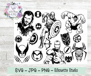 Marvel Super Heros SVG Tumbler Template Digital Download Marvel Super Heros SVG Tumbler Template Digital Download