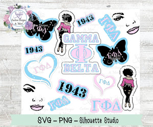 Gamma Phi Delta Sorority Burst Tumbler Template Digital Download Gamma Phi Delta Sorority Burst Tumbler Template Digital Download