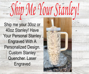 Personalized Stanley Tumbler 30oz 40oz Rose Quartz Custom Engraved
