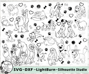 Disney Dogs Tumbler Template Digital Download Disney Dogs Tumbler Template Digital Download