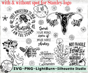 Women's Rights SVG Tumbler Template Digital Download