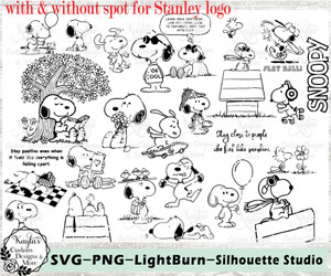 Snoopy, Peanuts Dog SVG Tumbler Template Digital Download Snoopy, Peanuts Dog SVG Tumbler Template Digital Download