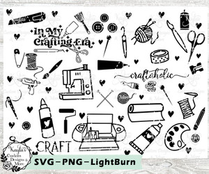 Crafting Era SVG Tumbler Template Digital Download